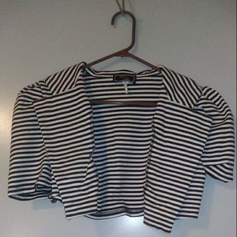 Crop top blazer